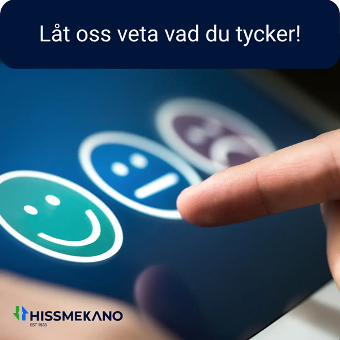 Din Feedback gör oss bättre!