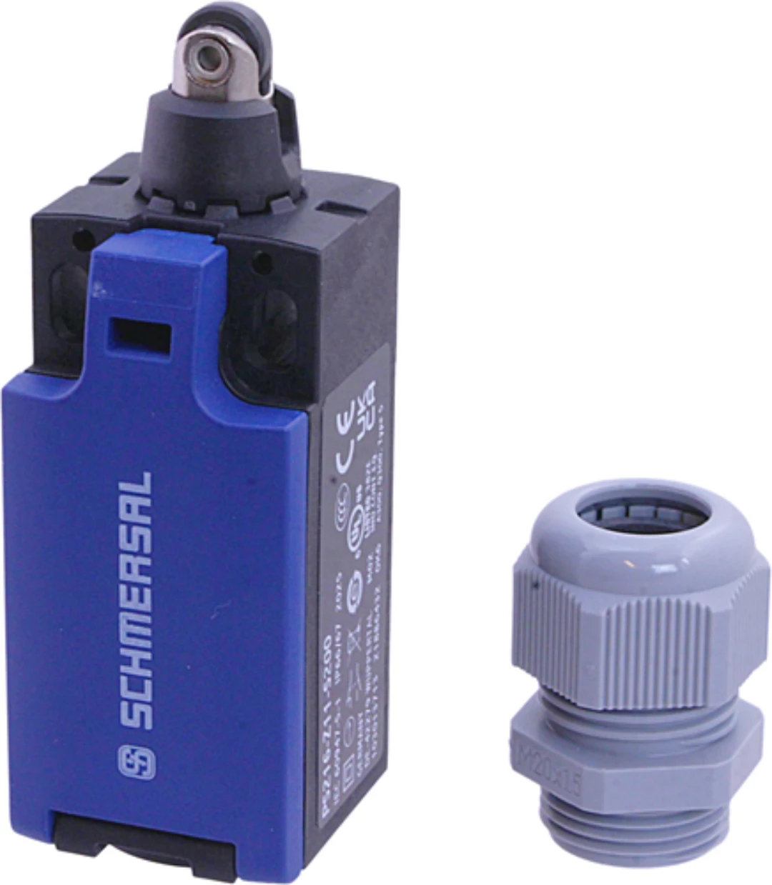 Brytare, Schmersal PS216-Z11-R200, 1NO+1NC, rulle D=9,5mm
