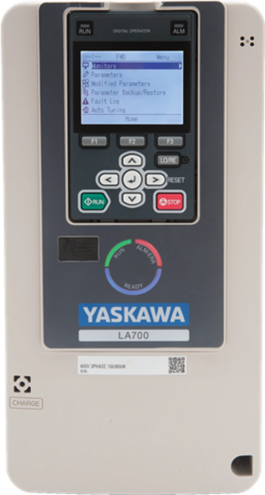 Frekvensstyrning, Yaskawa L700A, 15kW/400V, 38,8A, inkl. panel