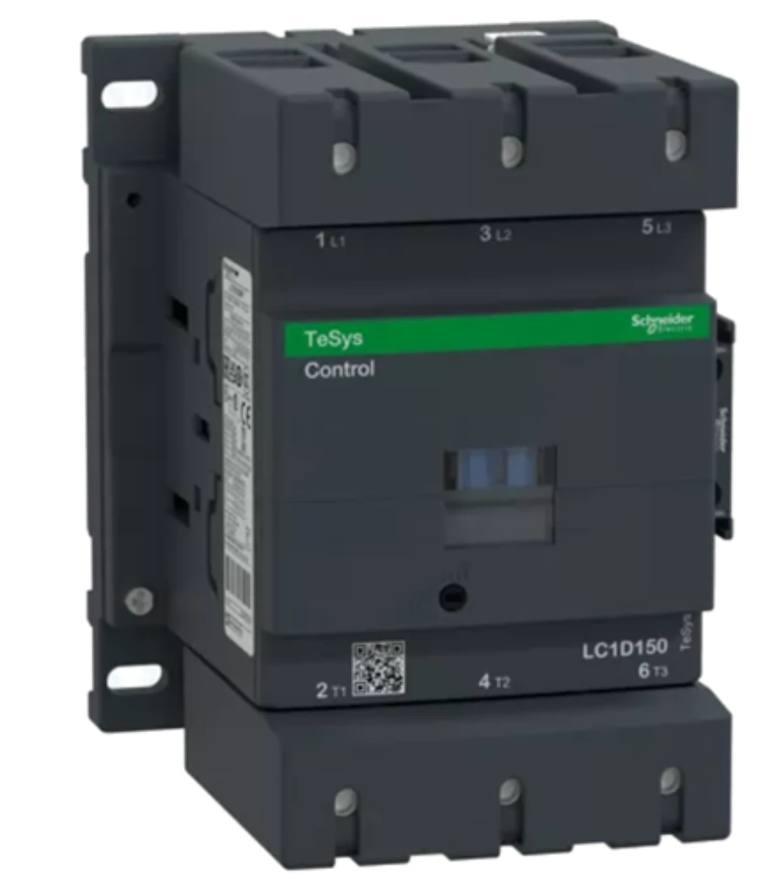 Kontaktor, Schneider, LC1D150P7, 230VAC, 150A, 75kW, 3NO+1NO/1NC