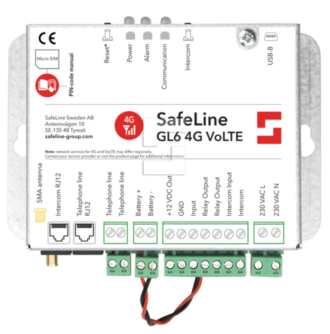Gateway, SafeLine, GL- 4G, VoLTE