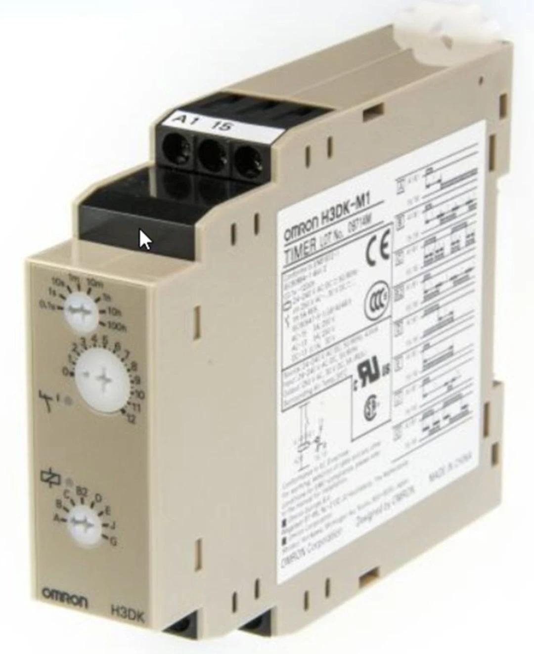 Tidrelä, Omron, H3DK-M1, 1-vxl