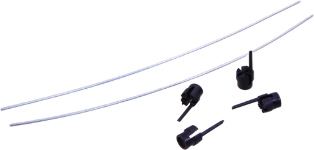 Styrskofoder, 4-pack, med låstråd, passar KONE, 140x30x30, gejd 16mm