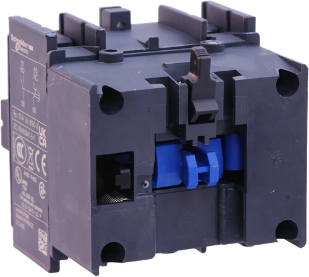 Tidblock, Schneider/Telemec., LADR2, OFF DELAY, 1-30s, 1NO/1NC
