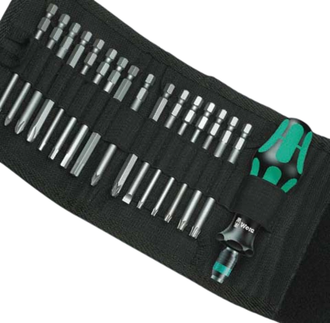 Bitsmejselsats, Wera, Kraftform Kompakt 60
