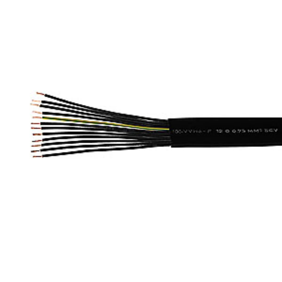 Korgkabel, flat, 24G0.75, halogenfri, anpassad/meter