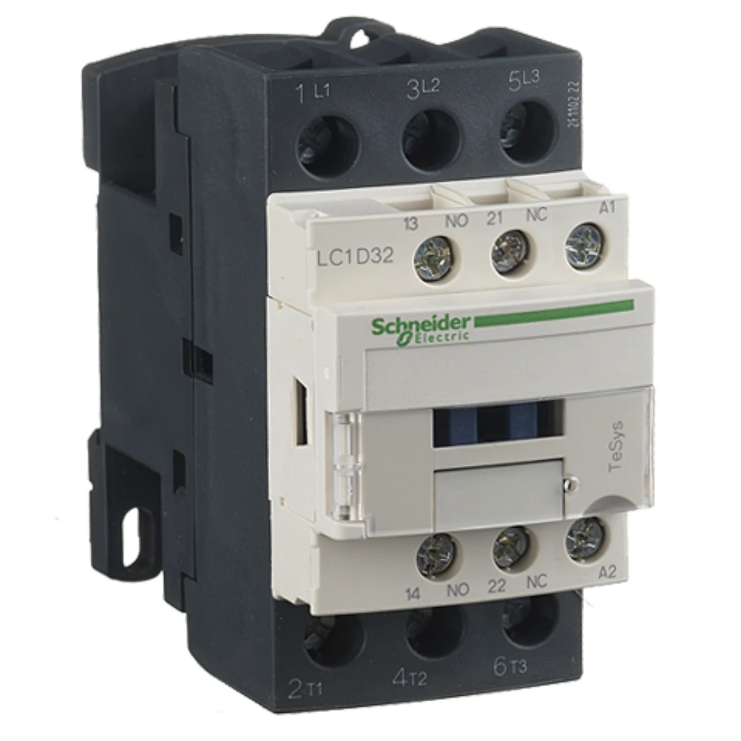 Kontaktor, Schneider/Telemec., LC1D32P7, 230VAC, 32A/15kW