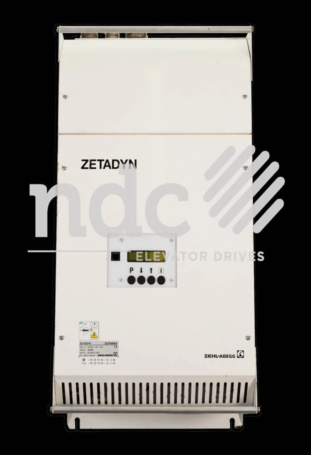 Frekvensstyrning, Ziehl-Abegg ZETADYN 2CF013S4, 13A, renoverad