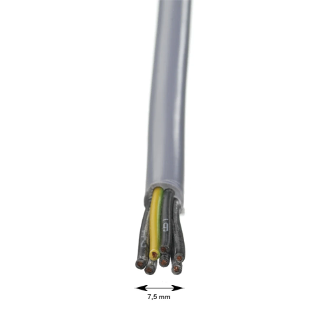 Kabel, Flex, 7G0.75, halogenfri, partmärkt, anpassad/meter