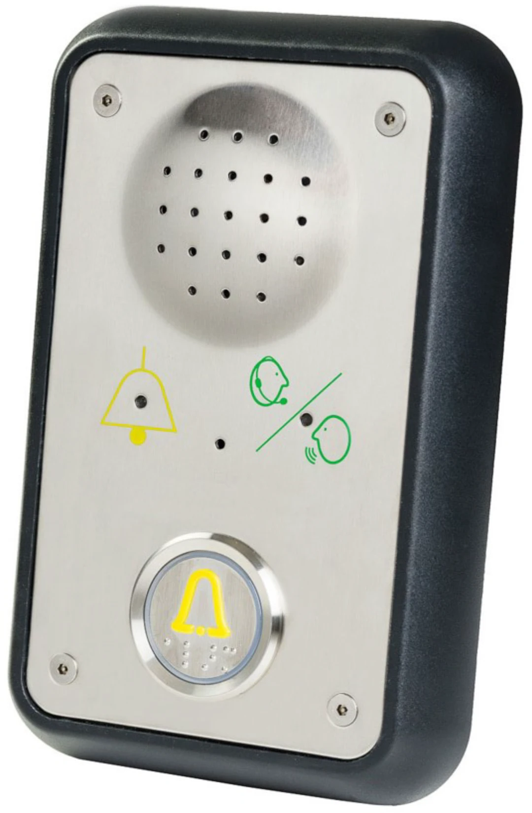 Nödtelefon, FältCom Flex DUO PSTN, utanpåligg., m larmknapp