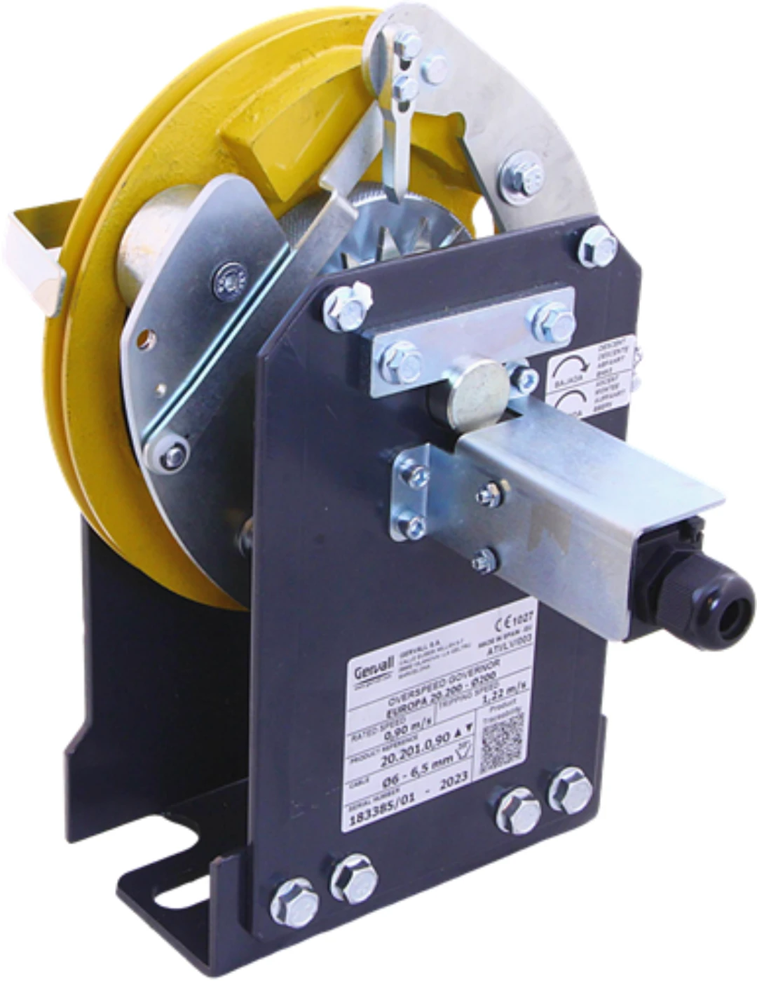 HR, Gervall Europa, D=200mm, Vn=1.2/Va=1.6m/s