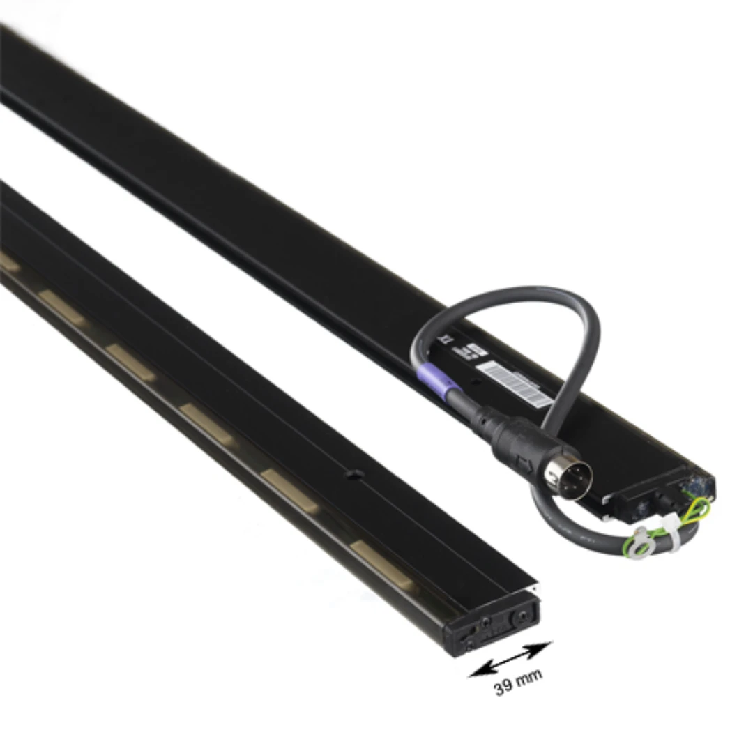 Ljusridå 3D, Memco Panachrome, slim, 10x39x2000mm, endast list