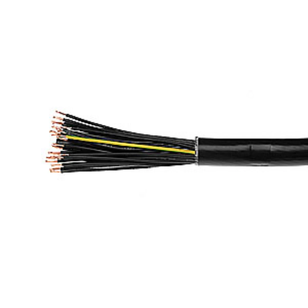 Korgkabel, rund, 24G1, halogenfri, anpassad/meter