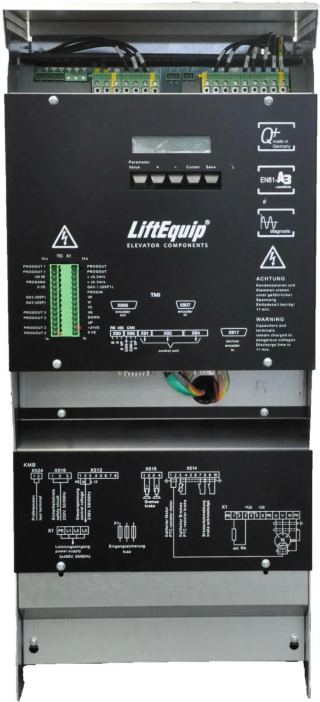 Reparation frekvensstyrning, Thyssen, MFC30-26, 27A/16kW