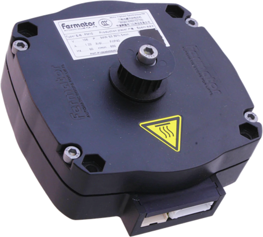 Dörrmotor, Fermator PM, för tandrem, inkl. encoder, utan kablar