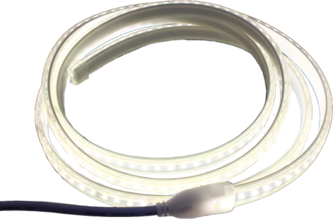 LED på rulle, 230VAC, 7W/m, 450lm/4500K, anpassad/meter, Satin