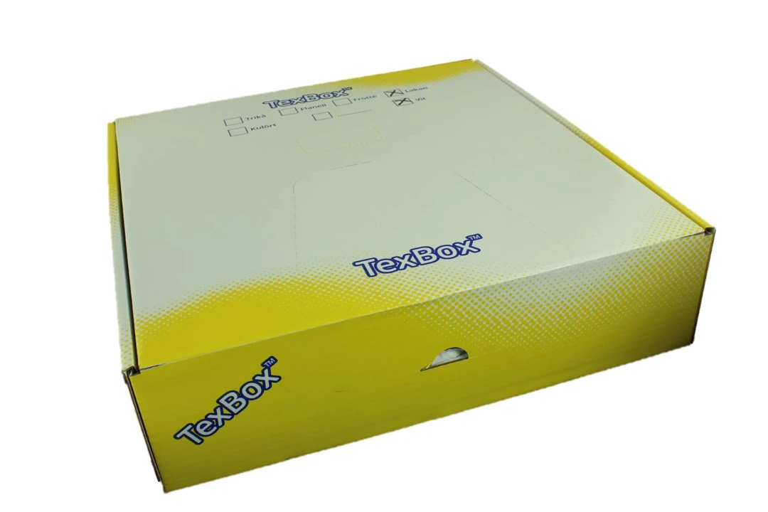 Bomullstrasor, vita, i kartong, 4kg