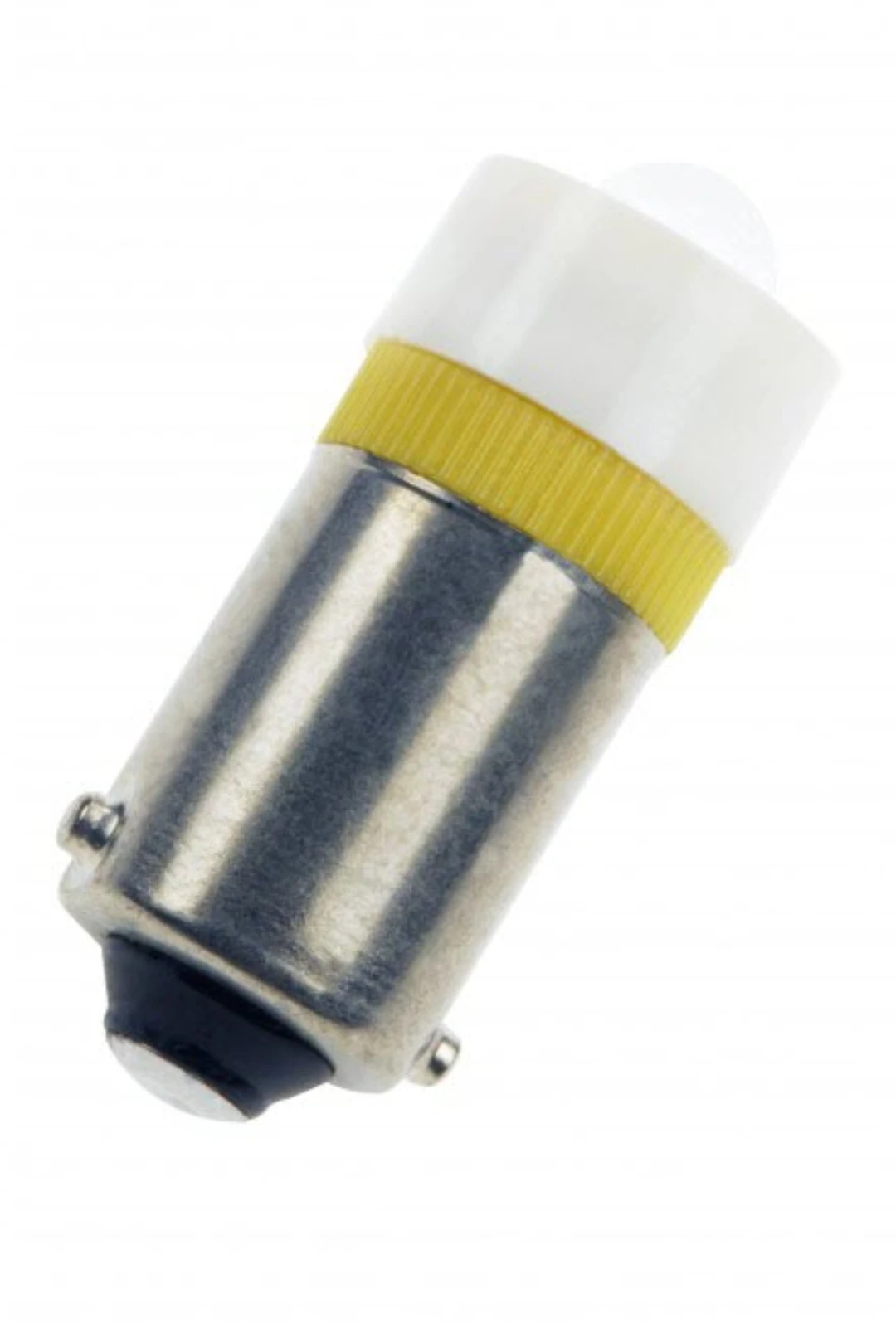 Diodlampa, LED, Ba9s, gul, 24V AC/DC, 10x24mm