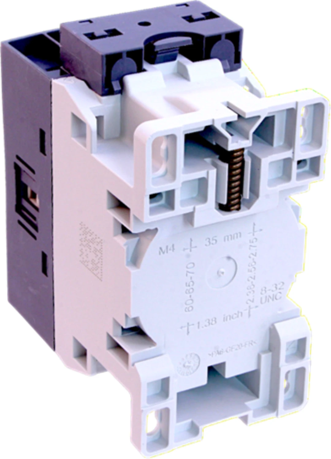 Kontaktor, ABB AF09, 100-250V AC+DC, Skruvansl., 9A/4kW, 3NO+1NO