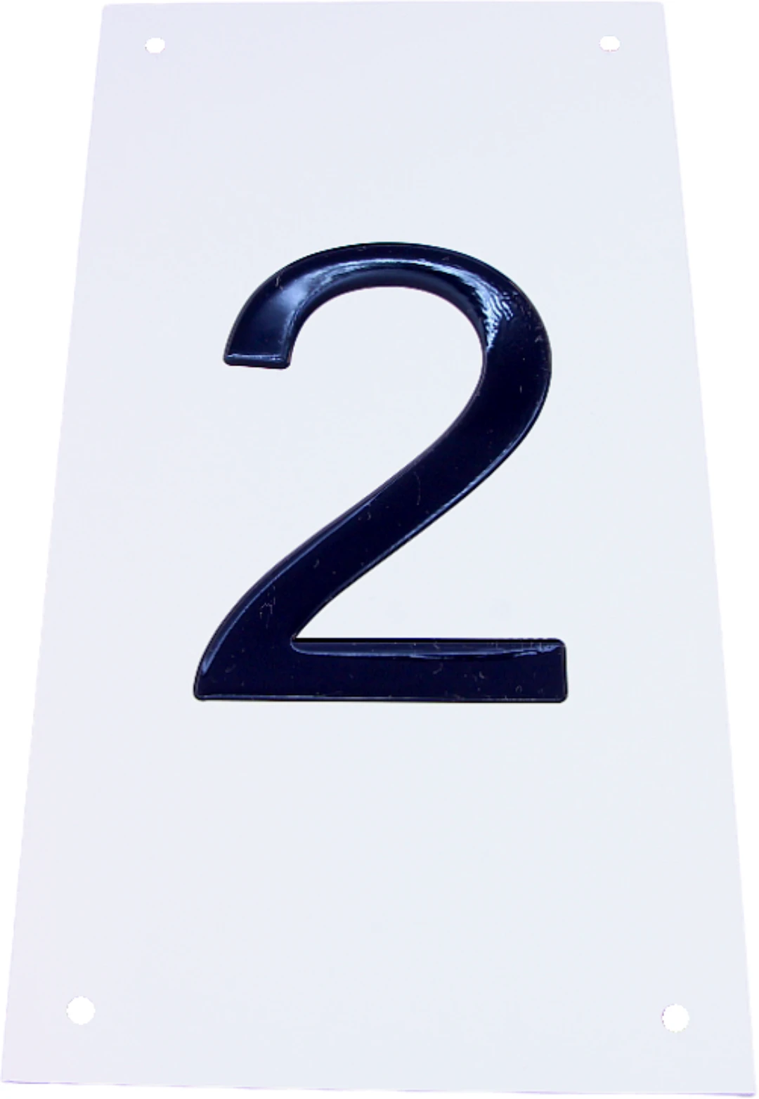 Tryckplåt, aluminium, med symbol ''2''