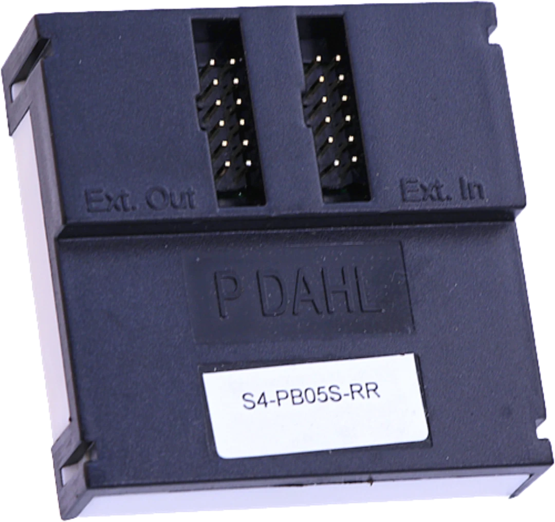 Knappelement, PDahl PB05, DMG BL/BM, BUS/slav, röd