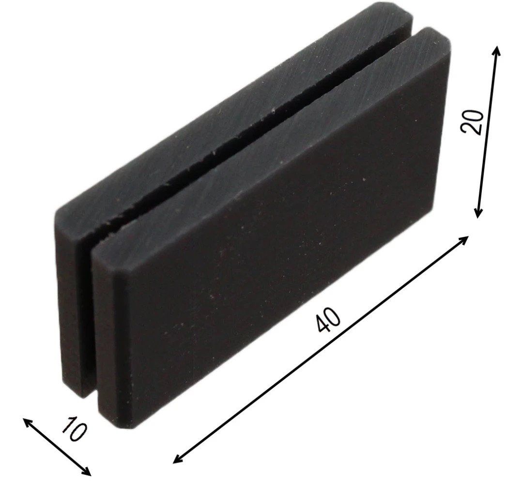 Styrsko, Hütter/Hytter VKT, panel+motvikt, 9,5x20x40mm