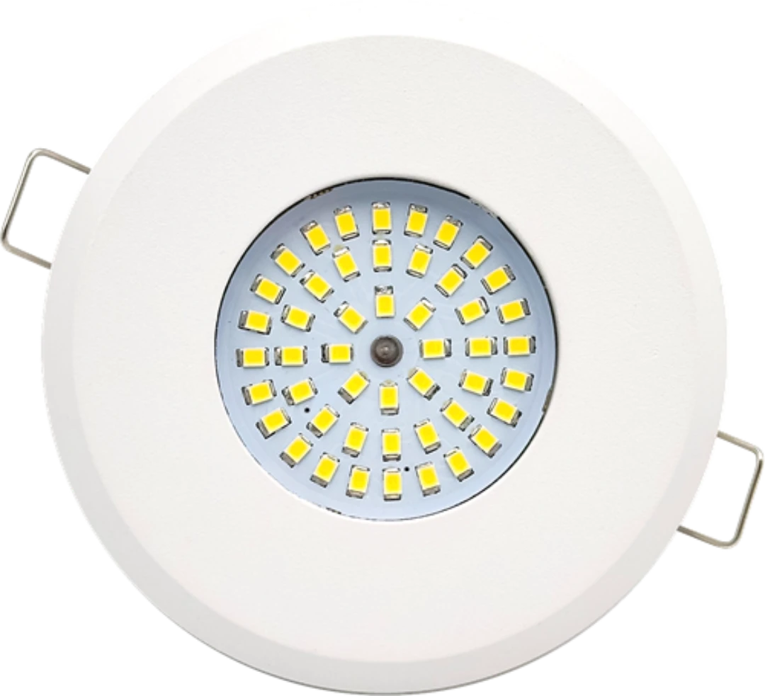LED Spotlight, EN81-71, 495lm, 12V, kromat
