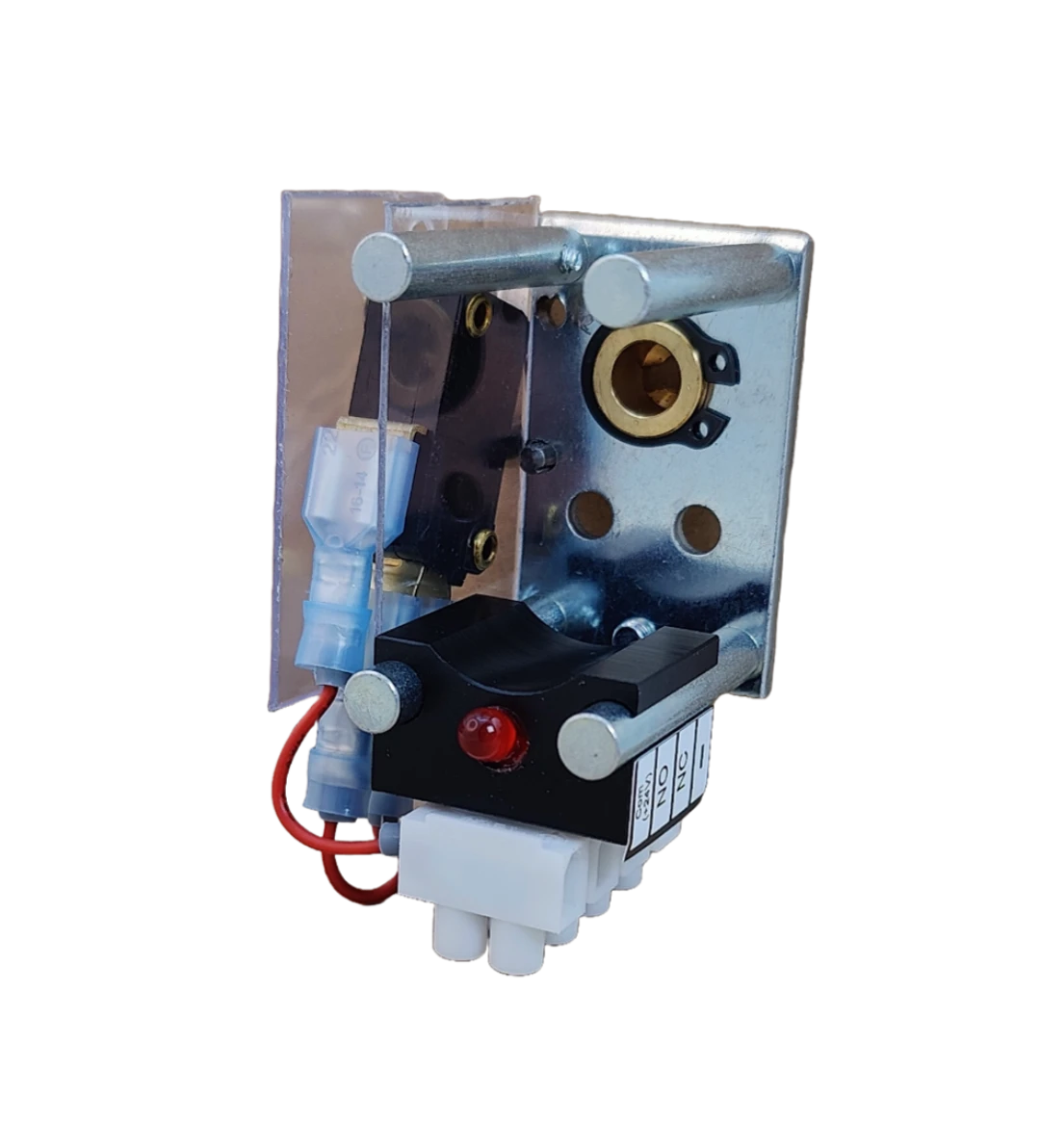 Nyckelbrytare, NS-1, Röd Led, 24v