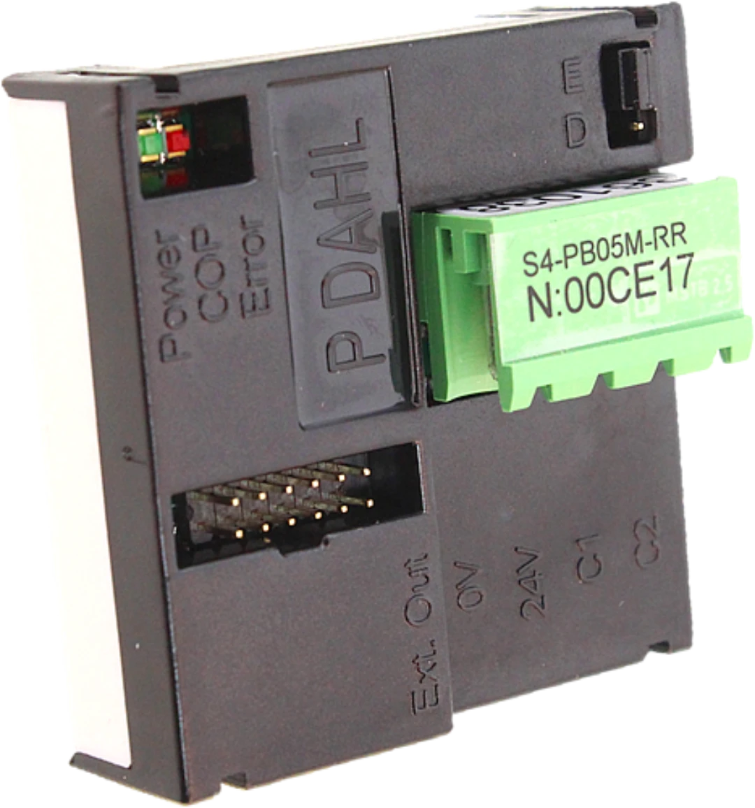 Knappelement, PDahl PB05, DMG BL/BM, BUS/master, röd