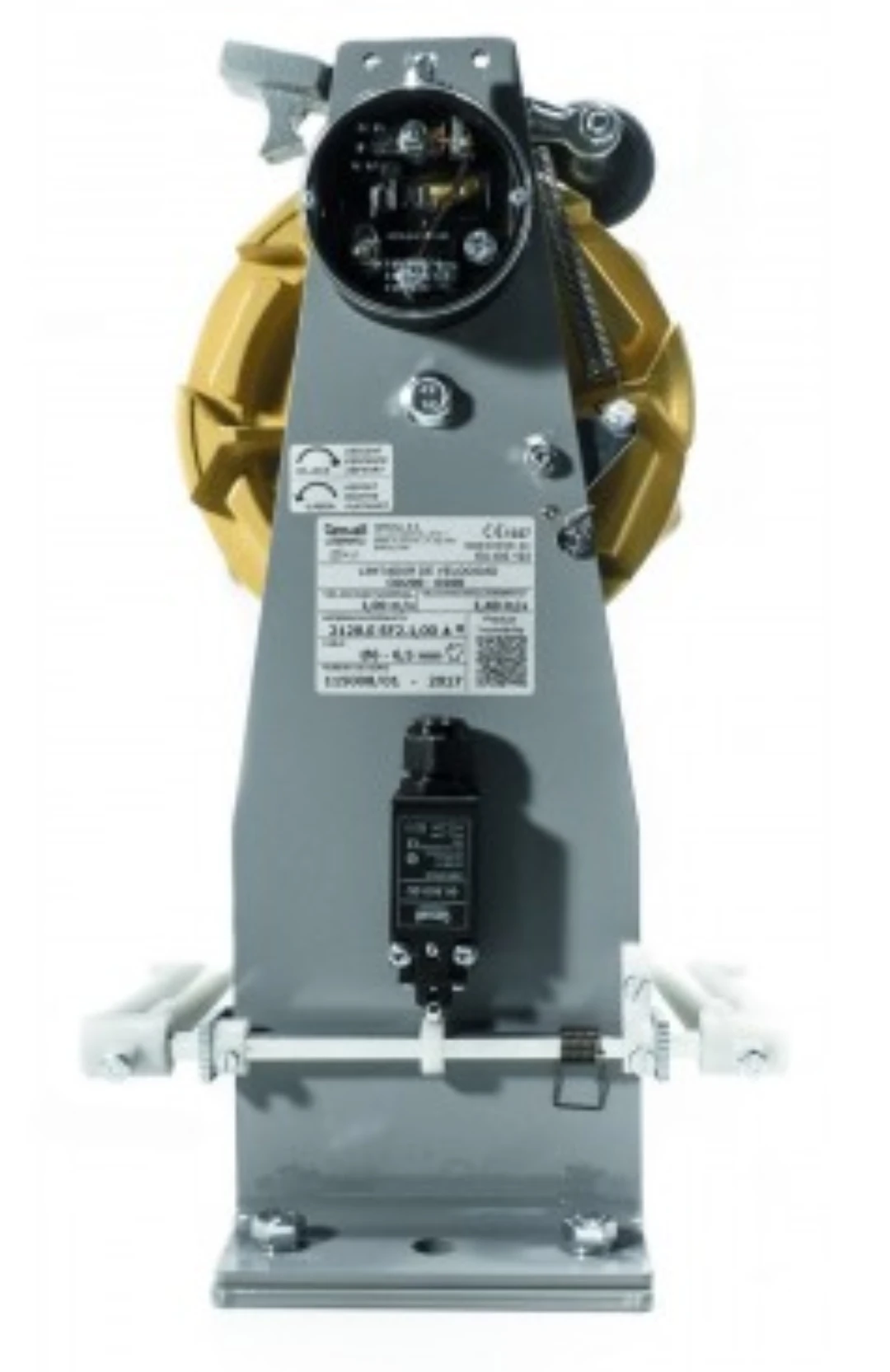 HR, Gervall/Aljo 2128, D=200mm, Vn=1,0/Va=1,4m/s, med slutgränsbrytare