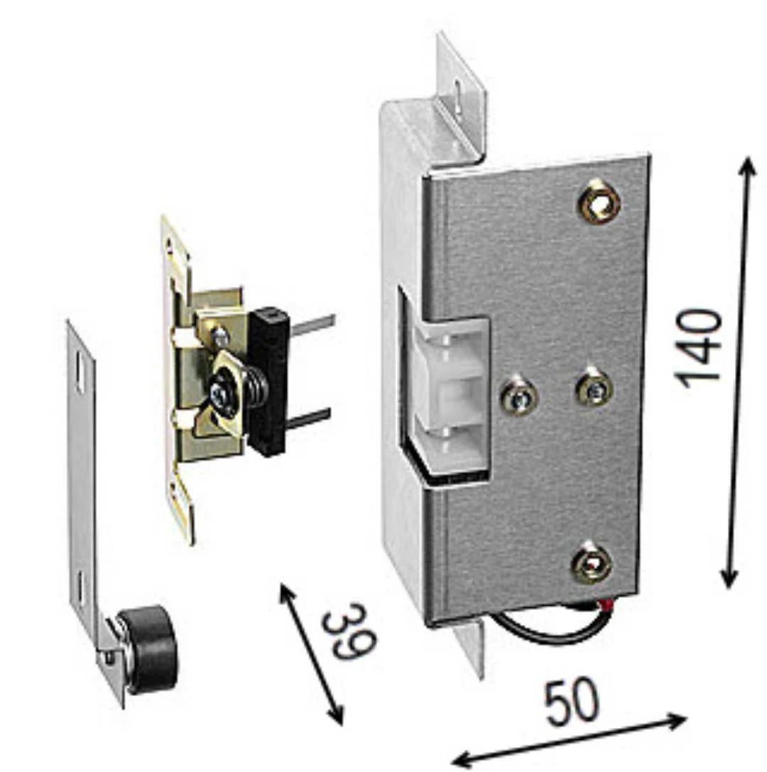 Karmkontakt, MKM-KO-30-NY, kåpa m magnet, Höger