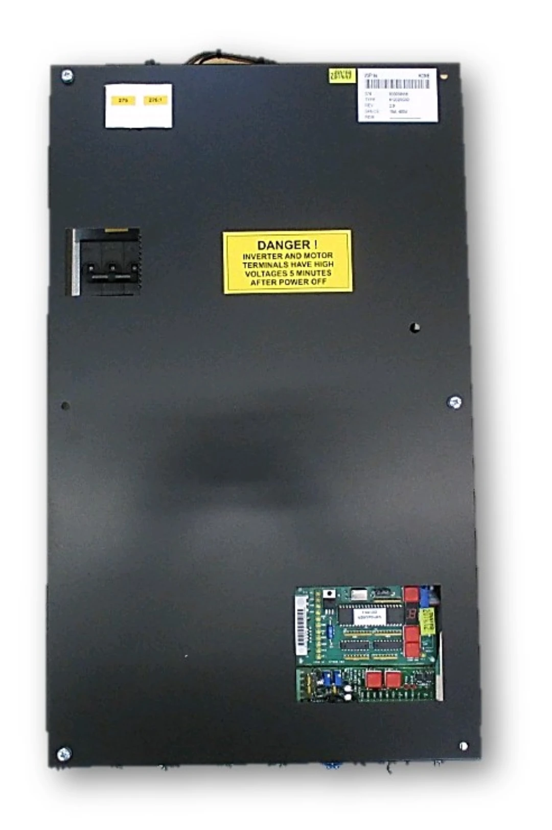 Reparation av frekvensstyrning, KONE V3F16S, 18A