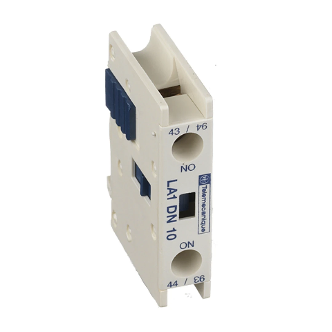 Hjälpkontaktblock, Schneider/Telemec., LADN10, 1NO, TeSys D