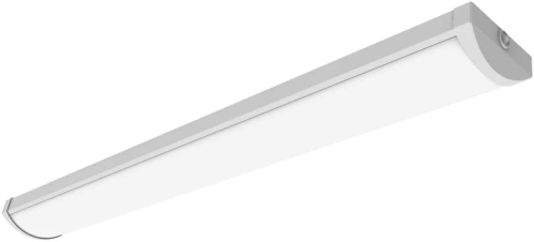 LED armatur, ersätter 2x28W/T5, 1210x145x65 mm, 40W/4000K/IP44