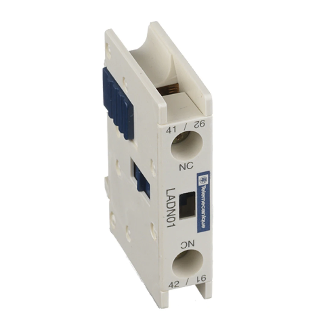 Hjälpkontaktblock, Schneider/Telemec., LADN01, 1NC, TeSys D