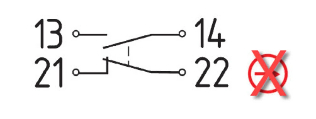 Dragströmställare, Pizzato, FP576, monostabil, 1NO/1NC