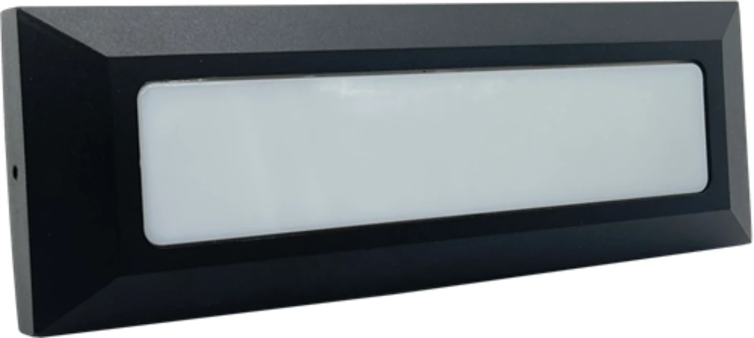 Nödljus schaktbelysning, 230VAC/12VDC, Batteri inkluderat