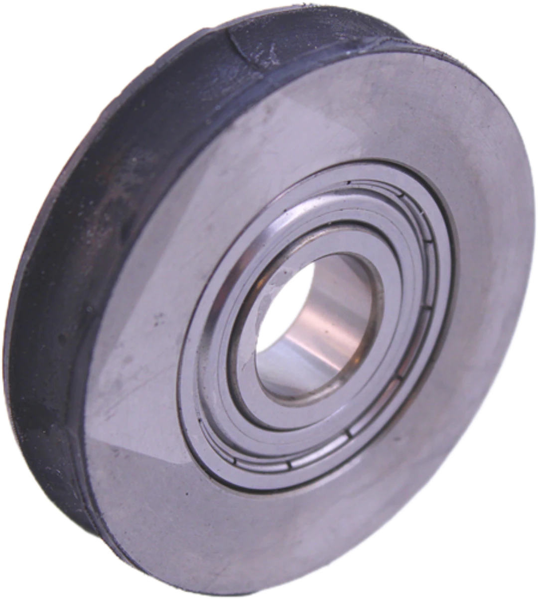 Bärrulle, KONE ADR/ADM, stål m gummi, inkl nav, ø69/60/17x14mm