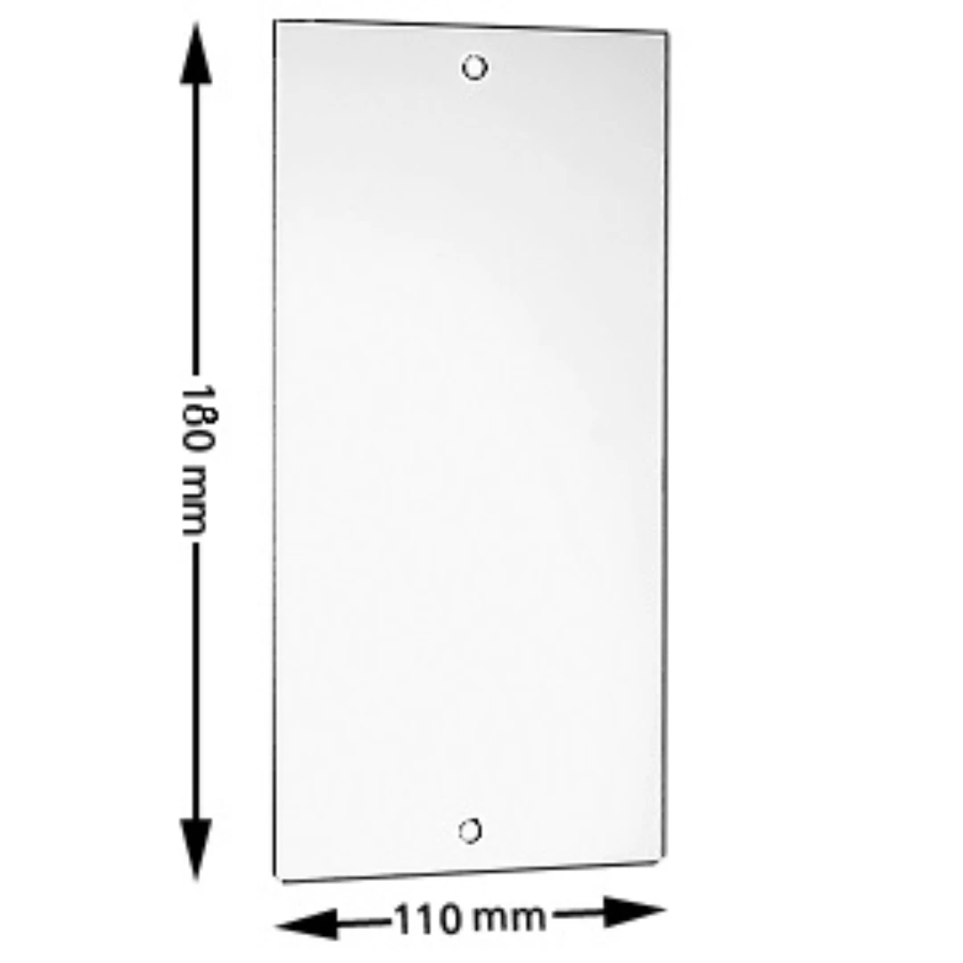 Resolutionsglas, 110x180mm