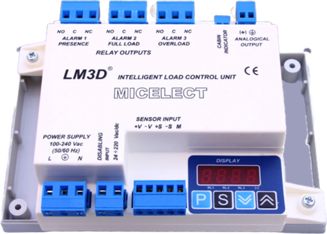 Överlastenhet, Micelect LM3D, AN09 kapslad, med analog utgång