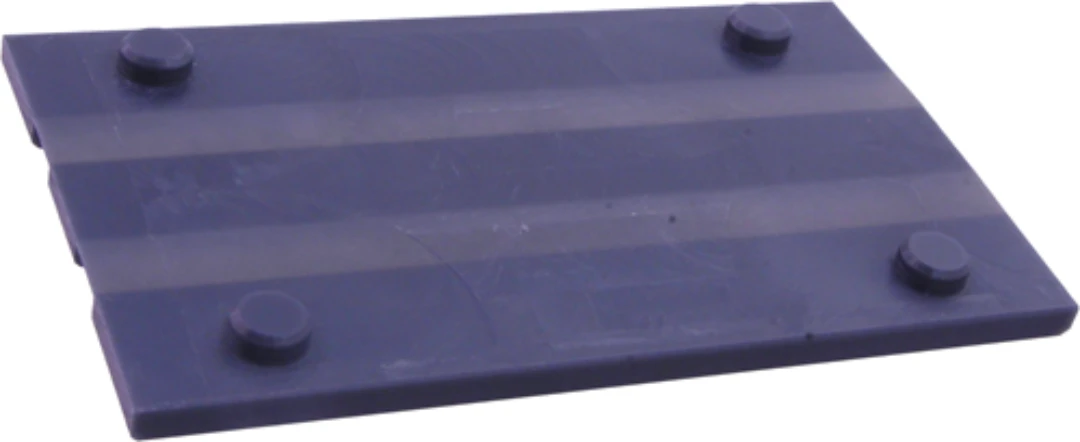 Styrskofoder, passar KONE, 140x30x30/16mm, vikbart, med vårtor
