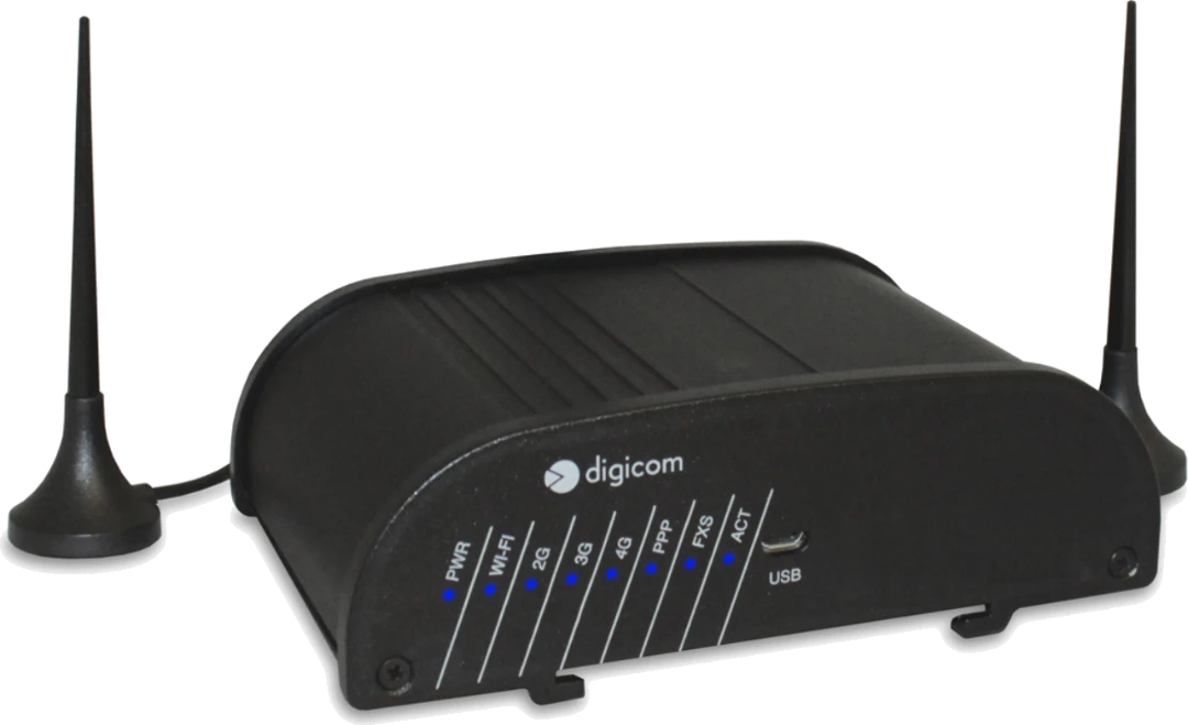 2G/3G/4G Gateway, Digicom Liftgate 1000,med backup+LAN