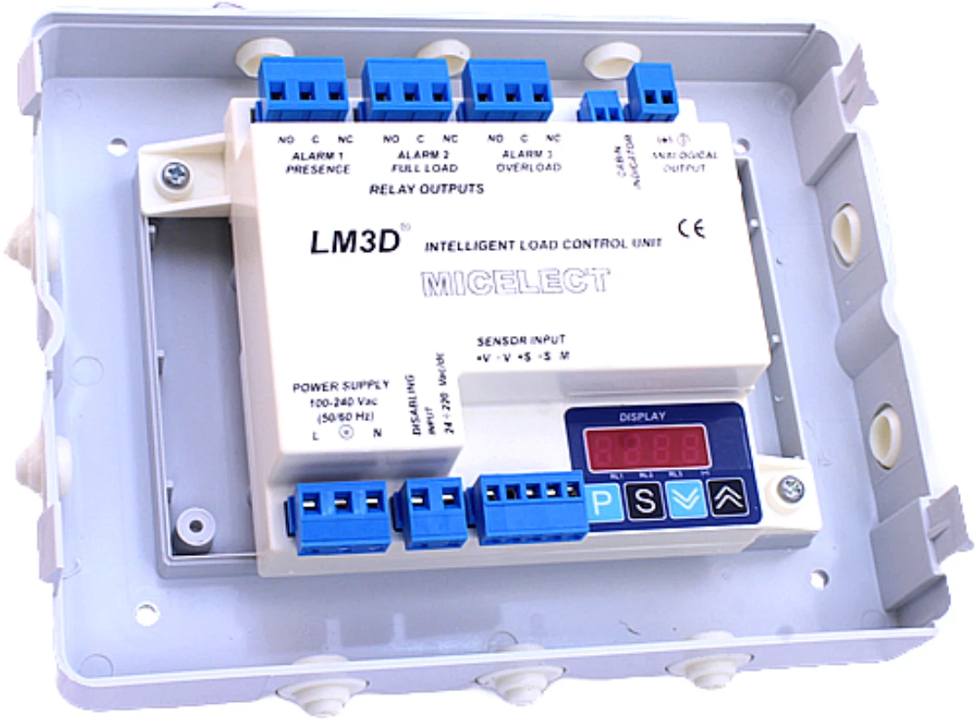 Överlastenhet, Micelect LM3D, AN09 kapslad, med analog utgång