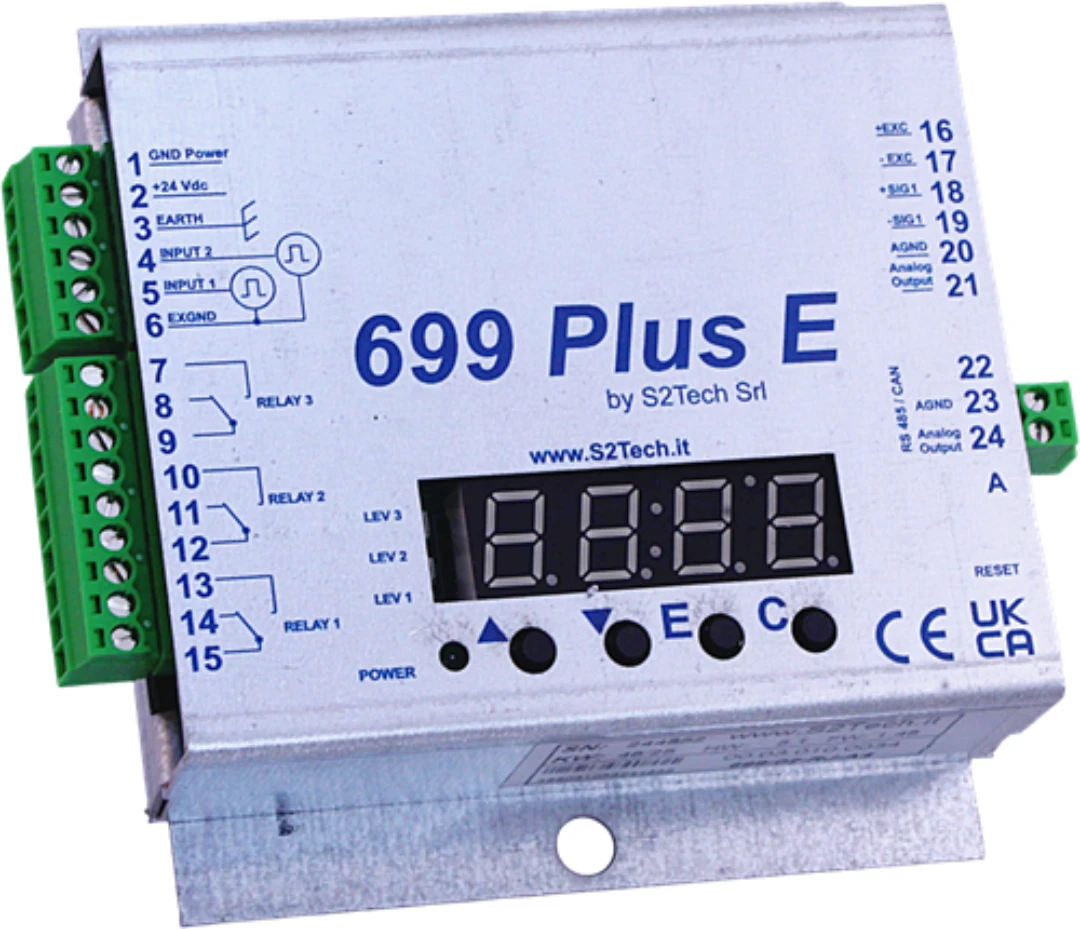Överlastenhet, DS699 plus, m. analog utgång