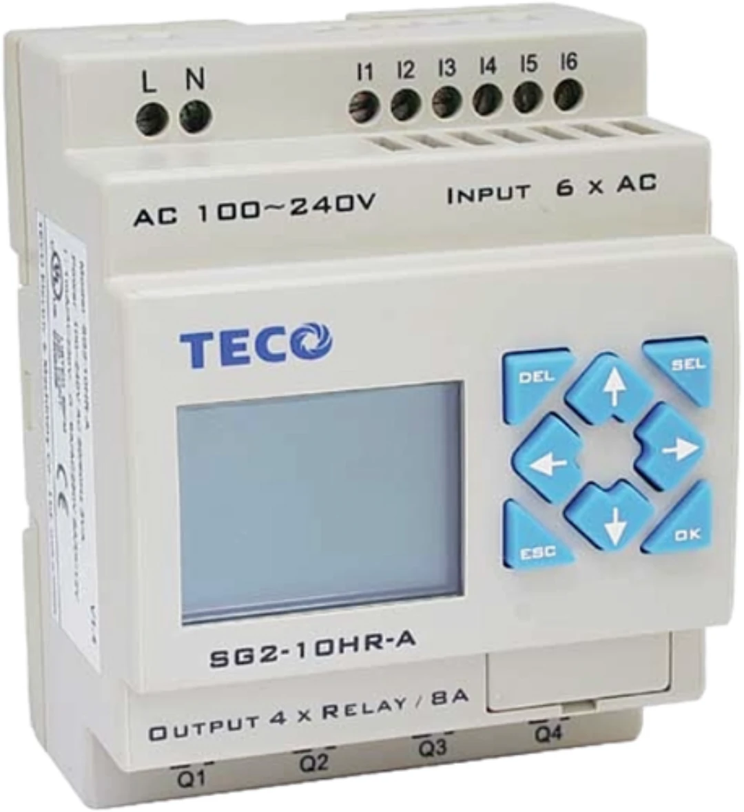 PLC, Teco/MP Lift, SG2-10HR-A, programmerad