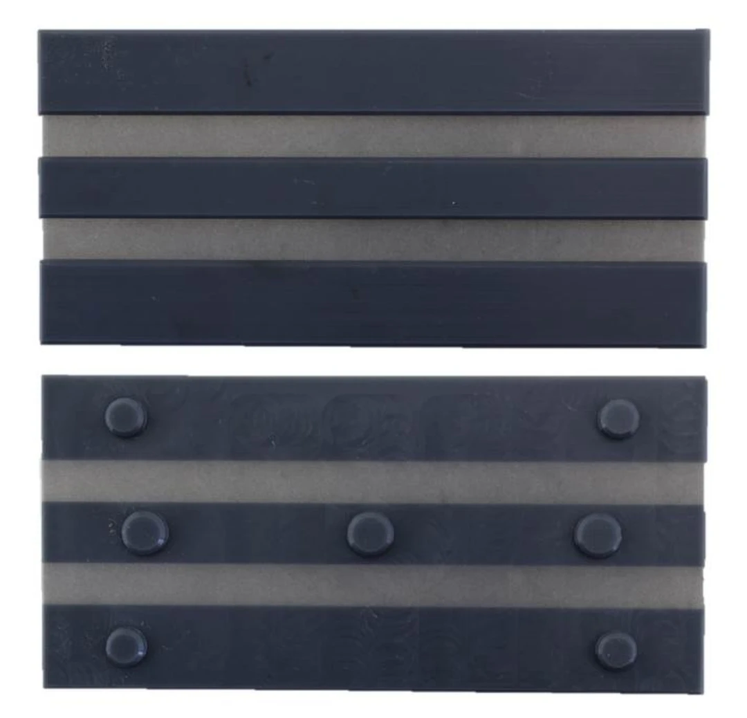 Styrskofoder, tysk std, 180x29x30, Gejd 16mm, vikbart