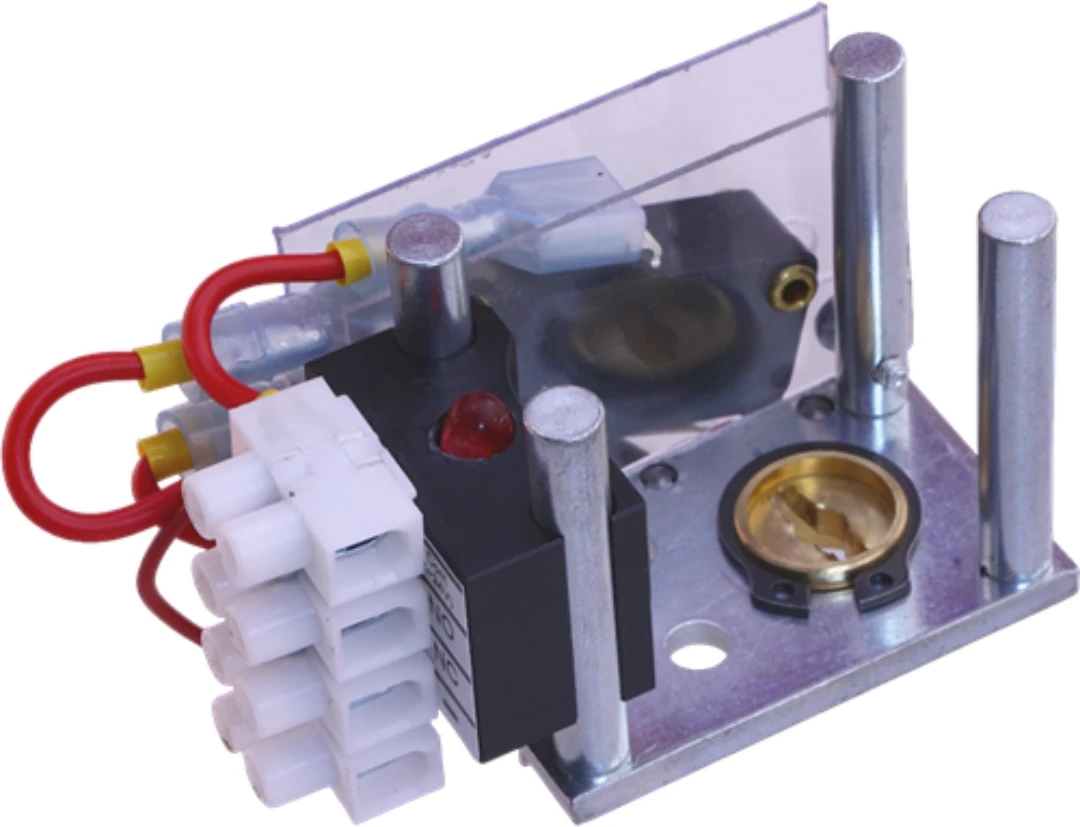 Nyckelbrytare, NS-2, Röd Led, 24v
